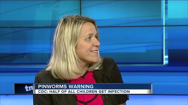 CDC: half of all children get pinworm infection