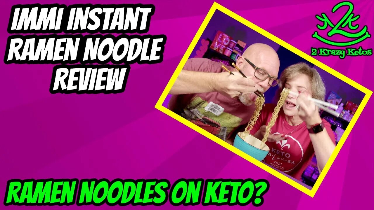 Ramen Noodles on Keto? Review of Immi Instant noodles.