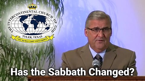 Has the Sabbath Changed?