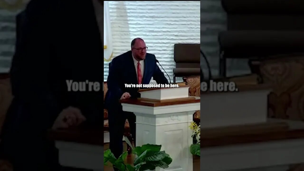 You’re not supposed to be here! #shorts #christianshorts #bible