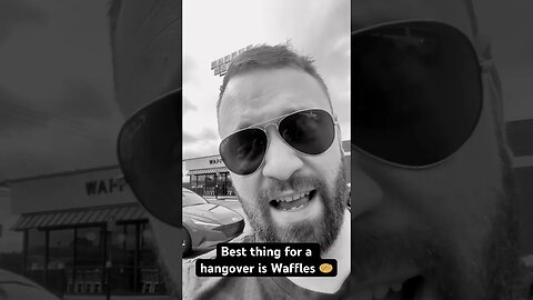 Best thing for hangover Waffles!