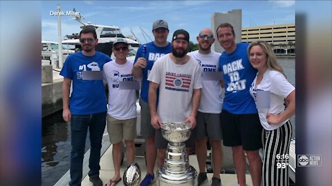 Tampa company Smack Apparel became a massive hit at Lightning boat parade