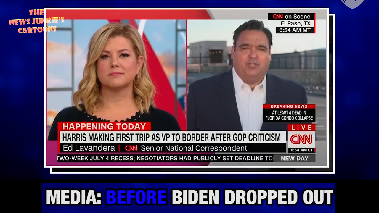 MSM before: "Kamala is the border czar." MSM now: "Kamala wasn't the border czar."