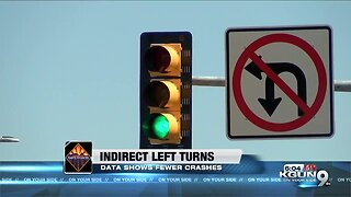 Fewer crashes seen at Tucson intersection after indirect left turn implemented, data shows