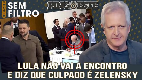 Lula não vai a encontro e ainda culpa Zelensky [AUGUSTO NUNES]