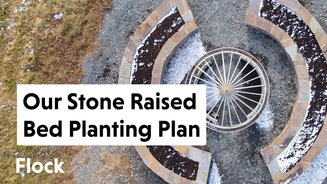 COMPANION PLANTING Plan for Stone Raised Beds — Ep. 139