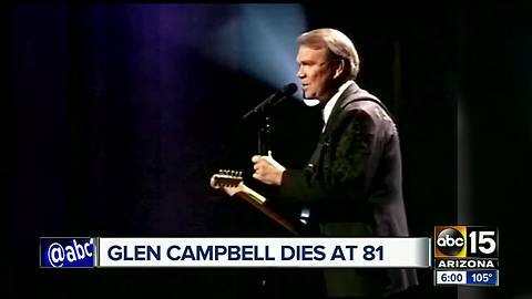 Glen Campbell dies at 81