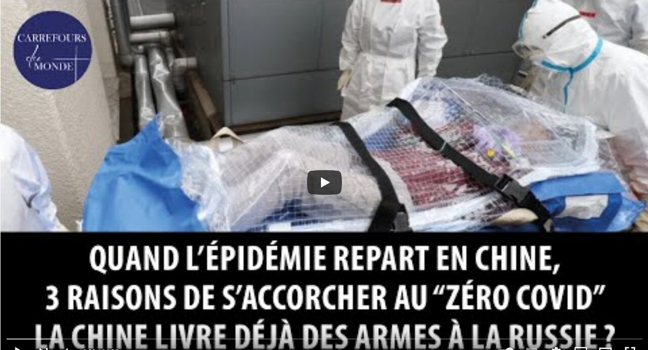 Lépidémie repart en Chine 3 raisons de saccrocher au zéro covid - La chine aide déjà la Russie