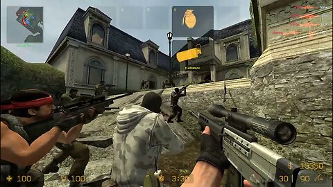 Counter Strike Source Chateau #24 Only Sniper Rifles