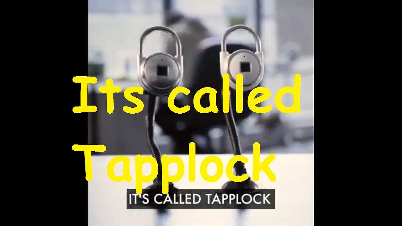 Its called Tapplock