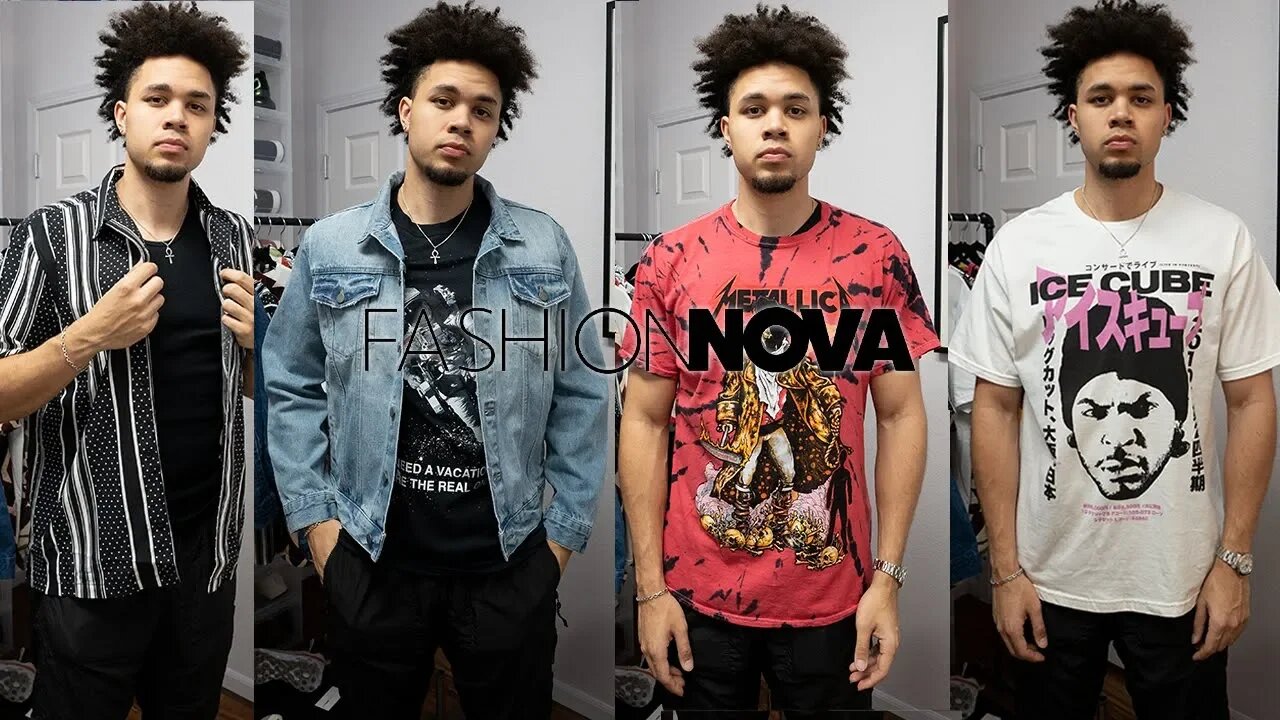FASHION NOVA MEN’S CLOTHING TRY-ON HAUL | SPRING ESSENTIALS