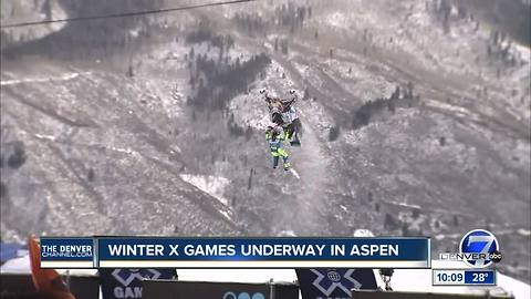 Winter X Games underway in Aspen