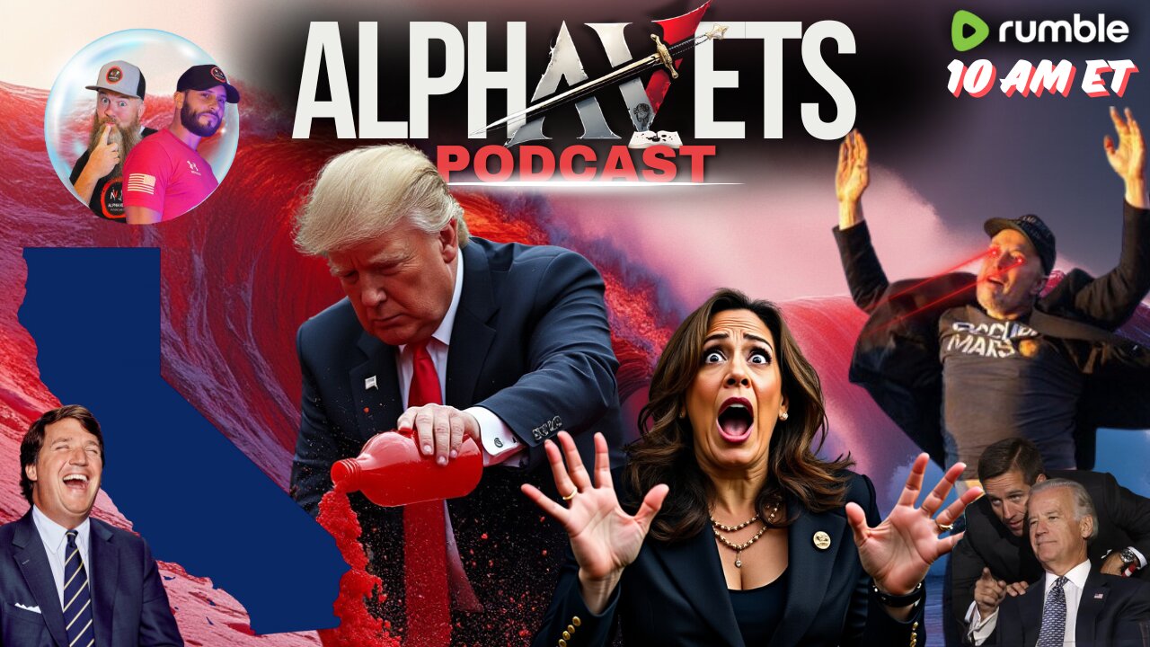 ALPHAVETS 10.8.24 ~ ARE BLUE STATES IN PLAY? ELON MUSK ACTIVATED. MILTON. DEM EXPOSURE ~ 10 AM ET