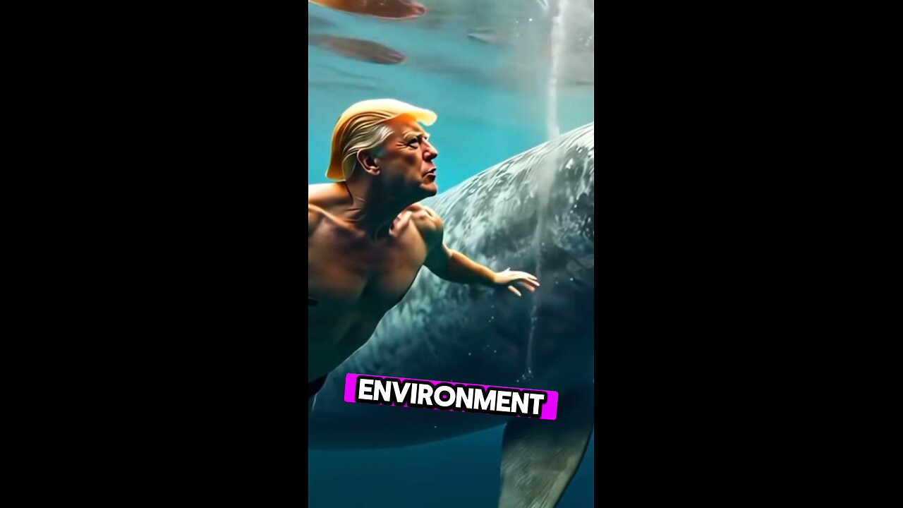 Donald Trump Declares “Save the Whales” as a New Priority