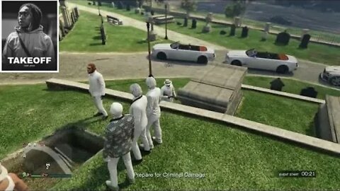 I Held a Funeral for Takeoff in GTA Online!