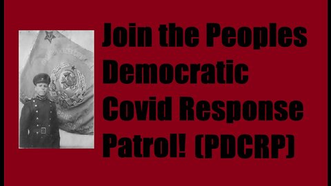 Join The PDCRP - Or Else!