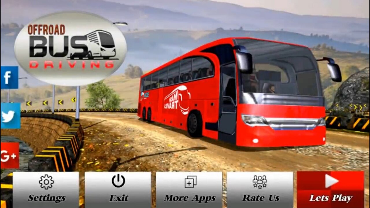 Offroad Bus Driving - Transport Drive Simulator - Android GamePlay