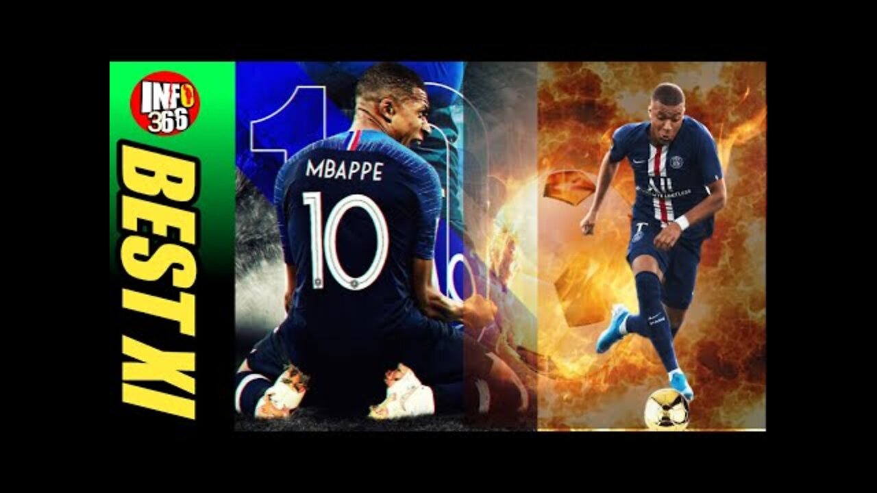 Kylian Mbappe listed his all-time XI #kylianmbappe - world news - Info 366