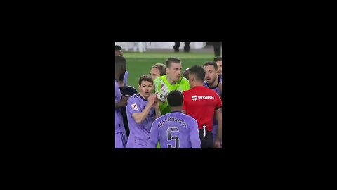 Jude Bellingham got a Red card Realmadrid vs Valencia #football