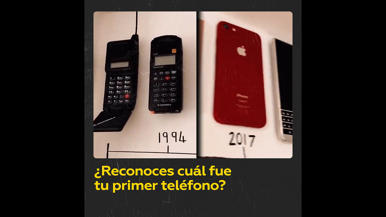 Los teléfonos móviles más populares de las tres últimas décadas