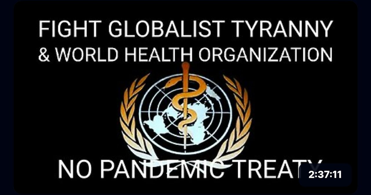 Sovereignty Coalition Holds Summit in Opposition to WHO Pandemic Treaty & ‘Global Governance’