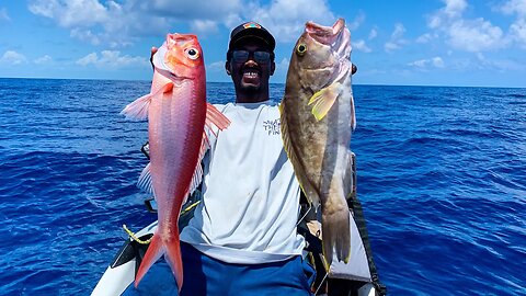 Deep dropping for Queen Snapper, Groupers and Tilefish on my *SEA-DOO* (Florida Keys) Catch and Cook