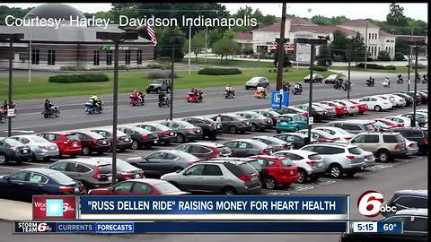 "Russ Dellen Memorial Ride" raises money for heart health