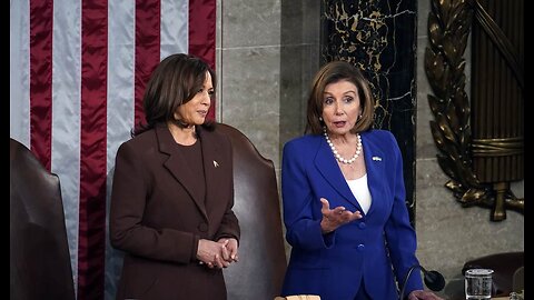 Pelosi Delivers Belated Endorsement for Kamala Harris' Nascent Presidential Campaign
