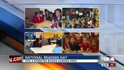 Fox 4 celebrates National Reading Day