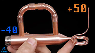 How to Make an Adjustable Split Heat Pump Freezing Air Conditioner -40°C to +50°C. Save Your Money.