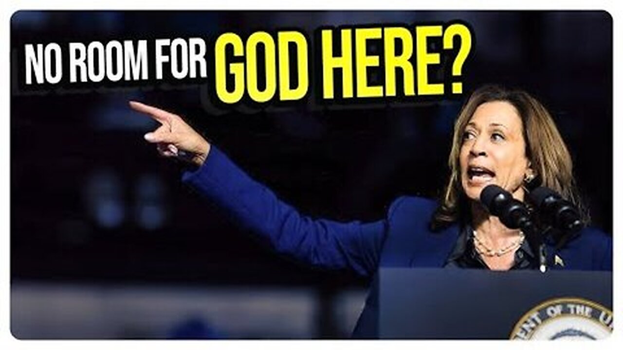 Kamala Harris Reveals HATRED for Christians! This Heckle Will SINK Her Presidential Run! Viva Frei