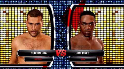 UFC Undisputed 3 Gameplay Jon Jones vs Shogun Rua (Pride)