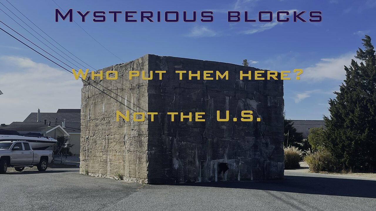 Mysterious Monolith blocks