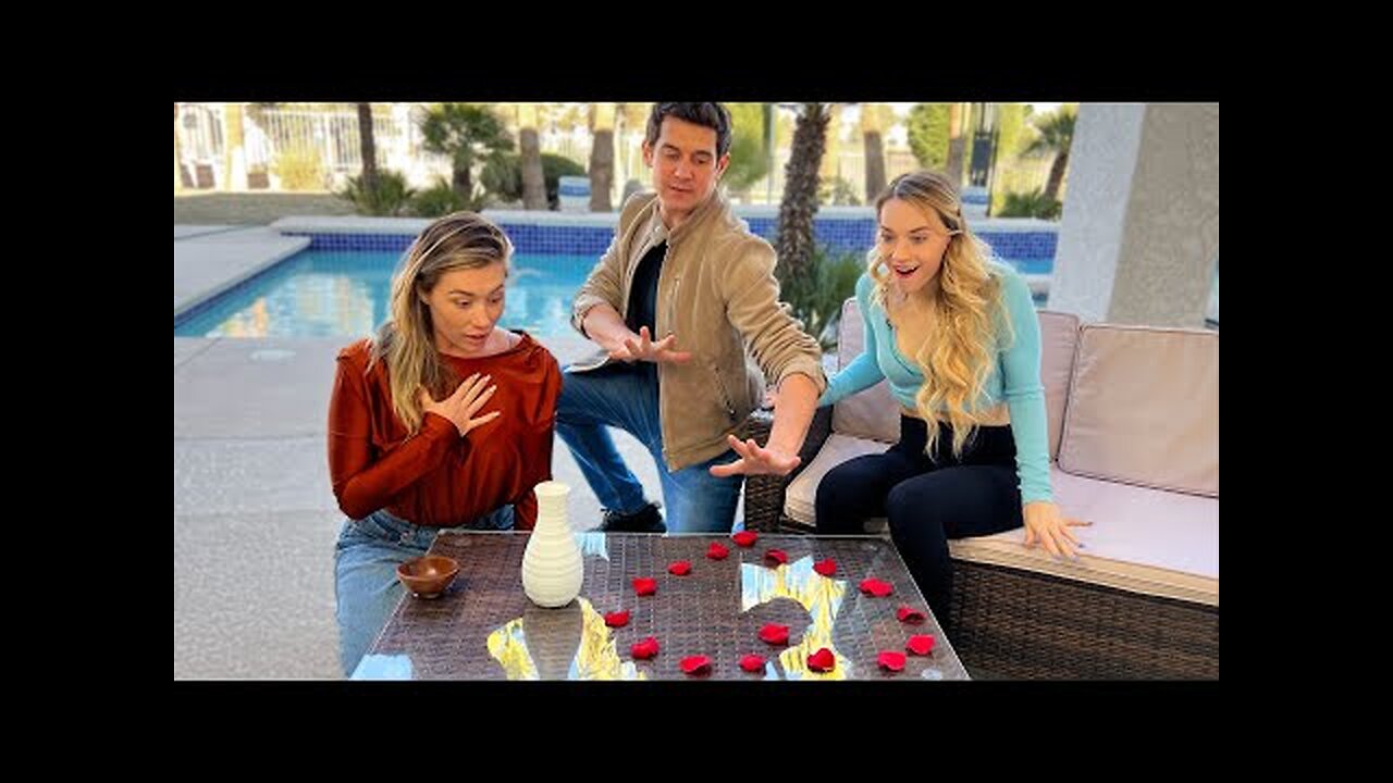 Girls React to Unbelievable Magic Tricks