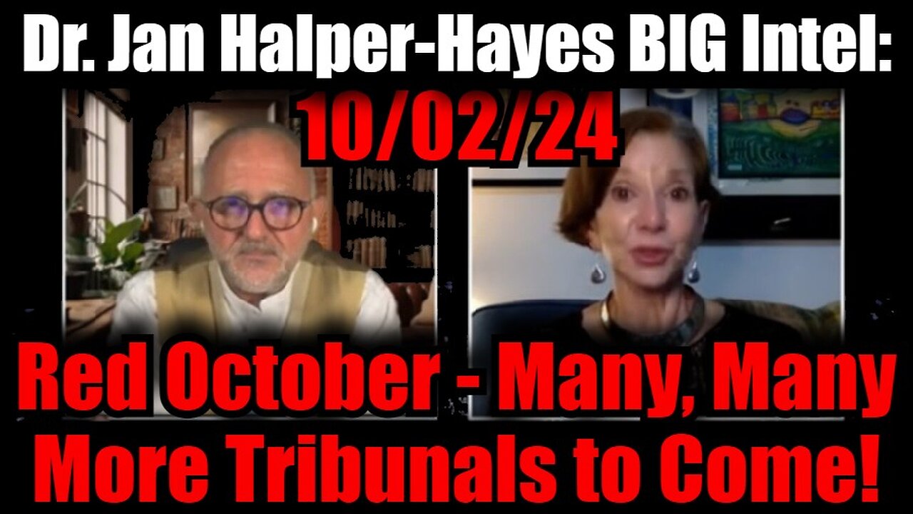 Dr. Jan Halper-Hayes: Red October - Many, Many More Tribunals to Come!