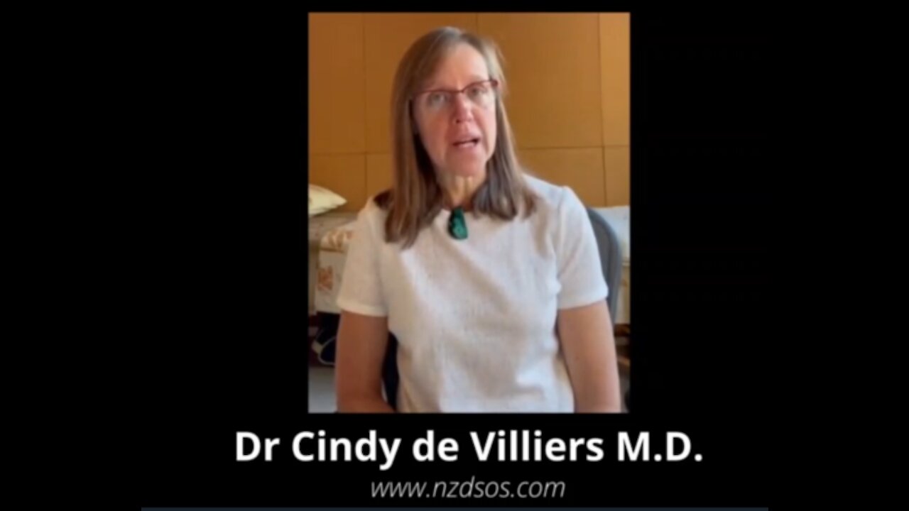 Dr.Cindy de Villiers: I have concerns about rollout of Pfizer´s jab in NZ