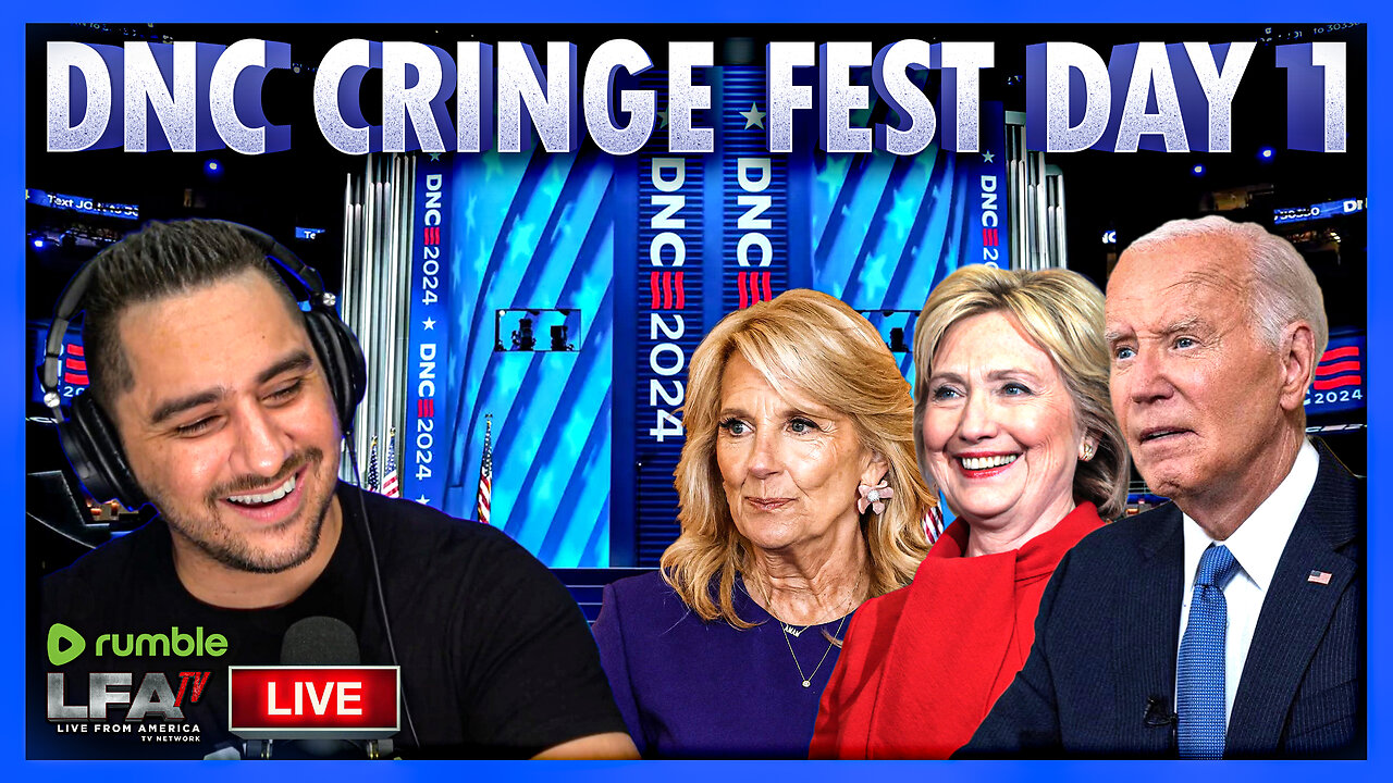 DNC CRINGE FEST DAY 1 | BASED AMERICA 8.19.24 8pm EST