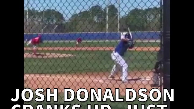 Josh Donaldson Cracks HR, Just Walks To Dugout