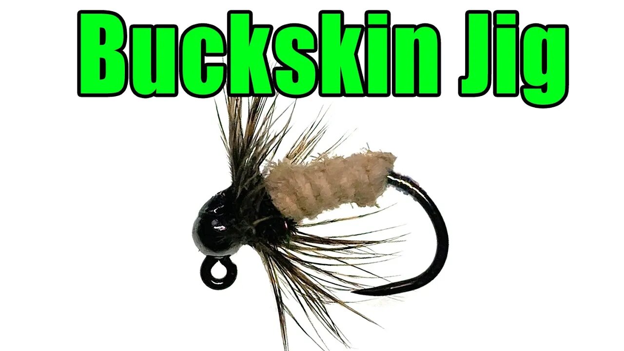 Soft Hackle Buckskin Jig - Great Euro Czech Nymph Caddis Pattern - Fly Tying Instructions