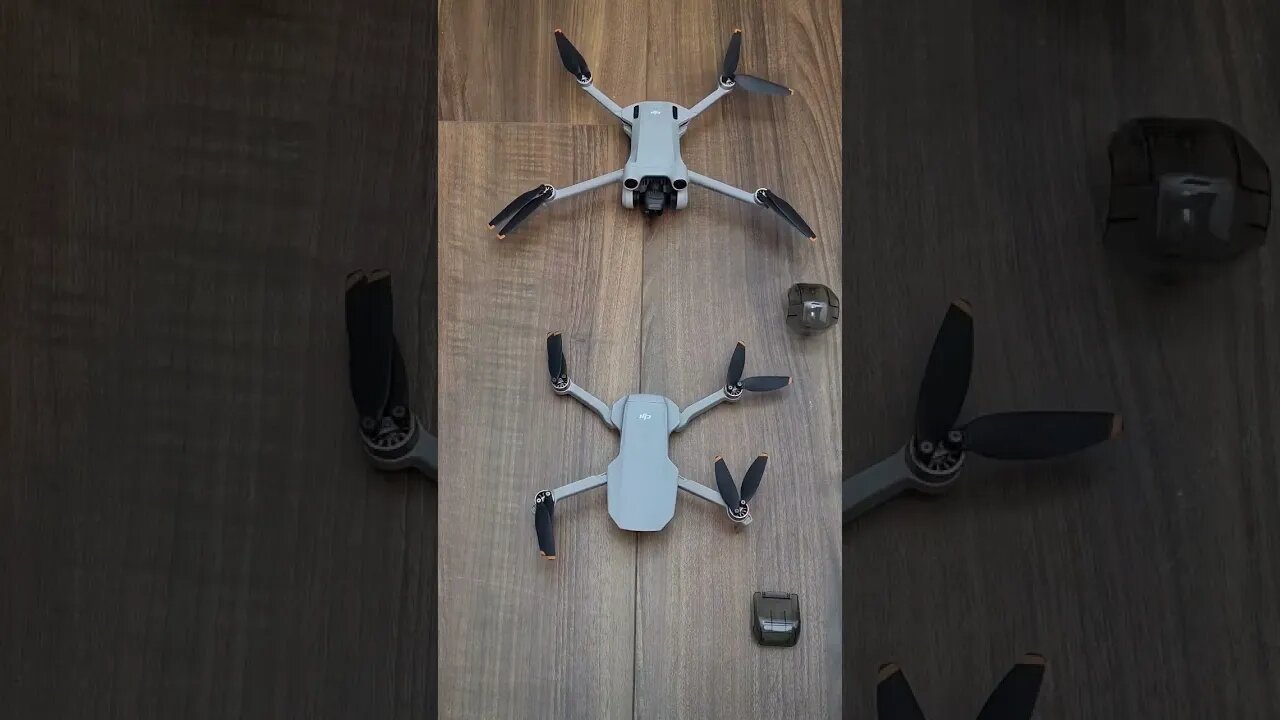 DJI Mini 3 Pro vs DJI Mini 2 comparison #shorts #drone #tips