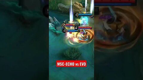 ECHO vs EVO #ml #mlbb #mobilelegend #omletarcade #mobilelegendsgame #msc #mobilelegends #shortsvideo