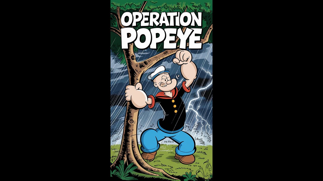 AI look at operation Popeye - Weather controlled?