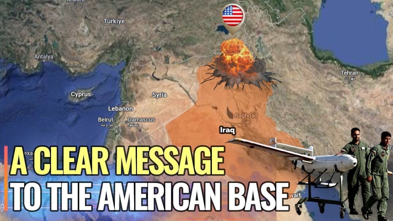 Big explosions are happening at the US Harir Base in Erbil