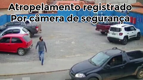 Acidente incrível Registrado por câmera de segurança
