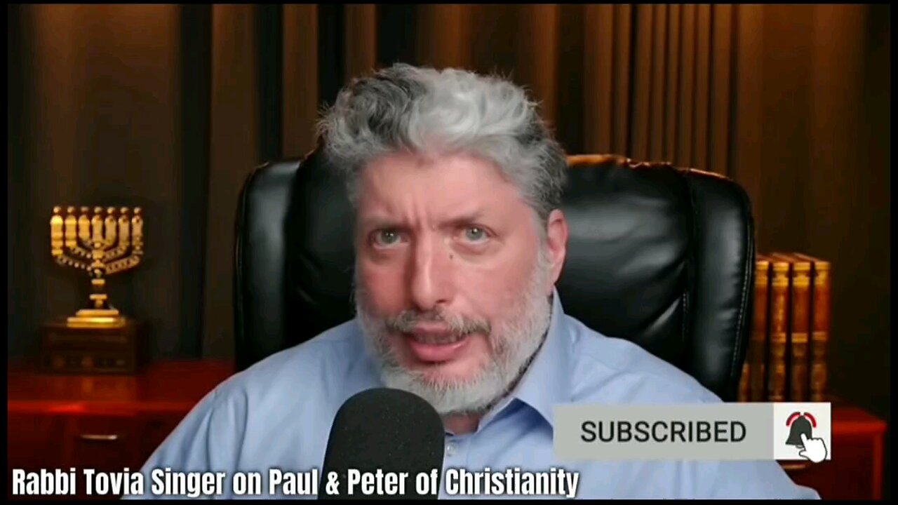 Rabbi Tovia Singer on Paul & Peter of Christianity (Jewishtruths_ on X)