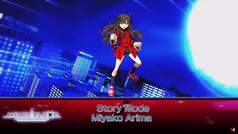 Melty Blood: Type Lumina - Story Mode: Miyako Arima