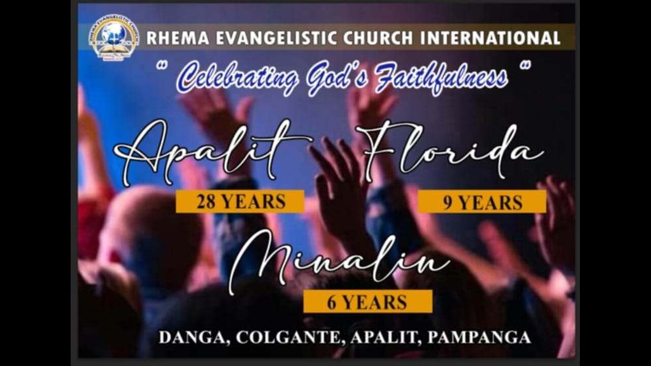 Apalit 28th Anniversary | AUGUST 11, 2024 Morning Service