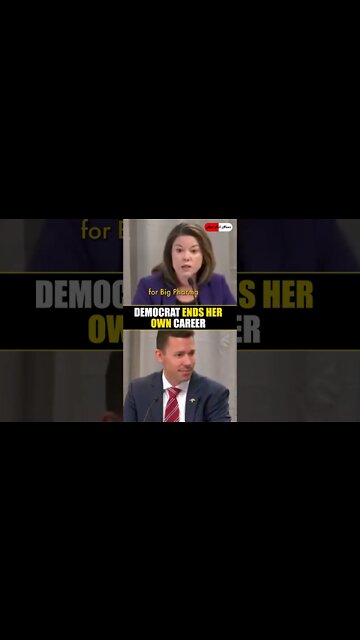 Democrat Ends Her Political Career 😮🥴 #shorts #democrat #bigpharma