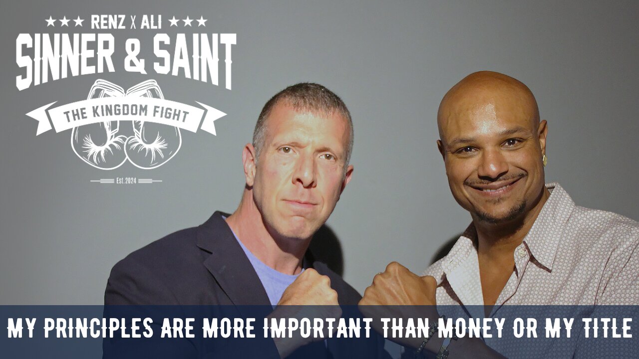 Sinner & Saint - "My Principles Are More Important Than Money or My Title"