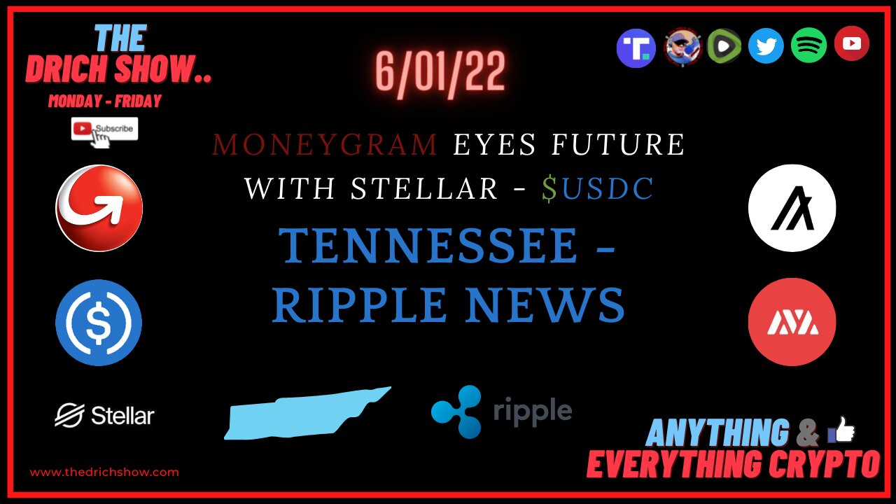 MONEYGRAM EYES FUTURE WITH STELLAR - $USDC - TENNESSEE - RIPPLE NEWS